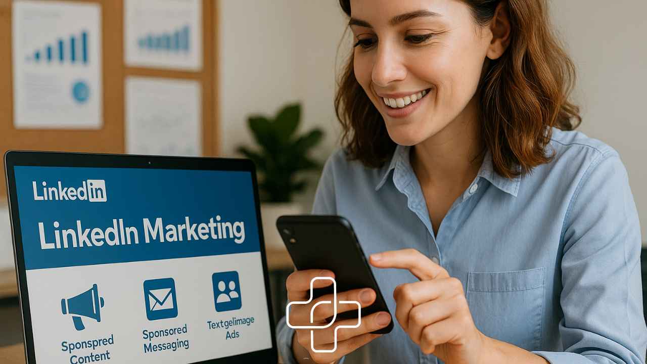 نحوه انجام لینکدین مارکتینگ با پلاس تیم