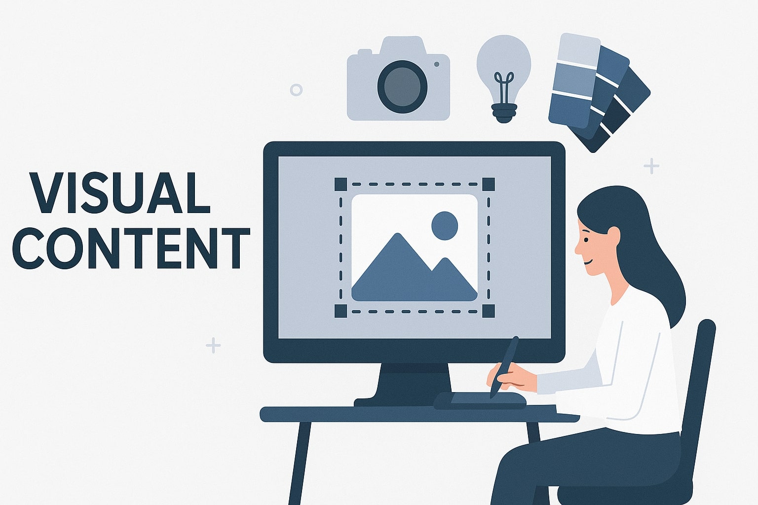 ساخت محتوای بصری و ویژوال